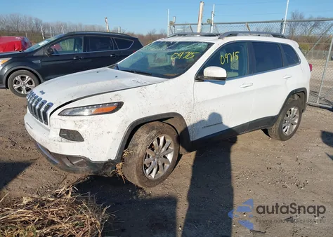 2015 Jeep Cherokee Limited из США, поврежденный, VIN 1C4PJMDBXFW704534